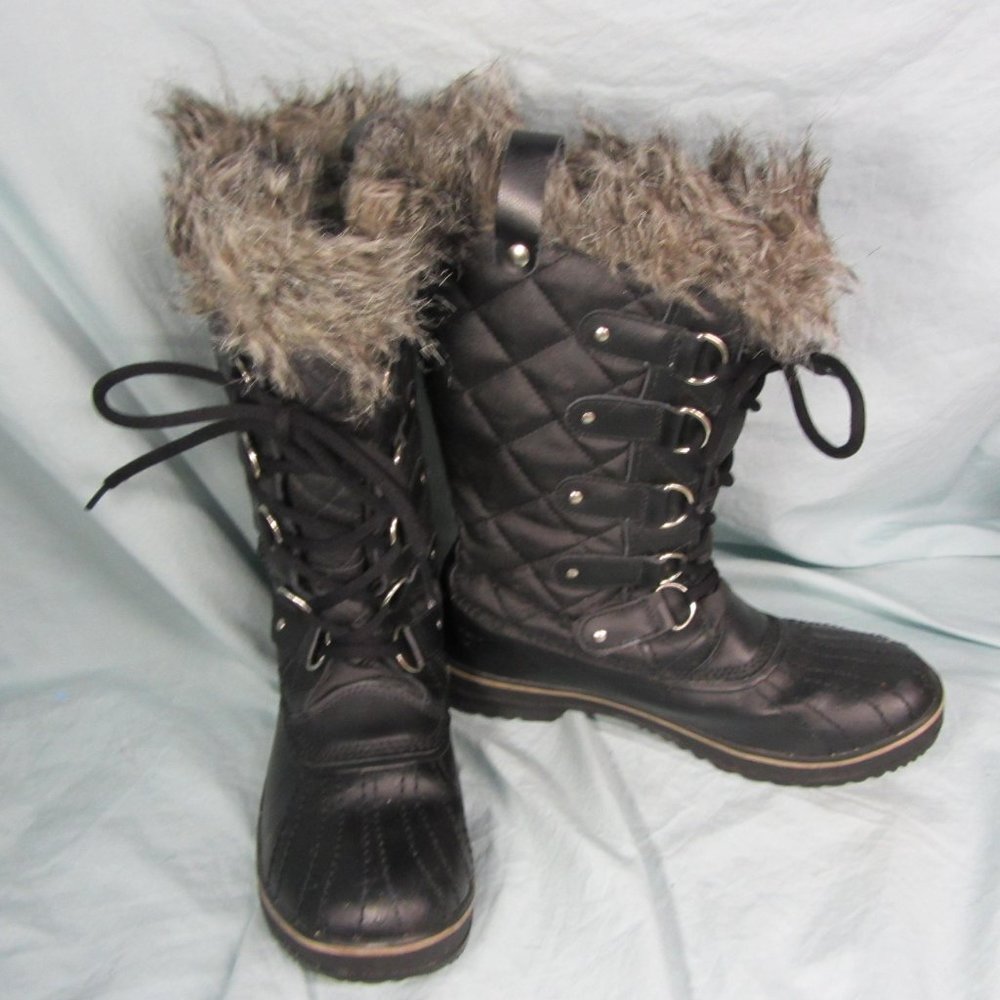SALE* Sorel Tofino II snow waterproof winter boots black size 9 (w2124)